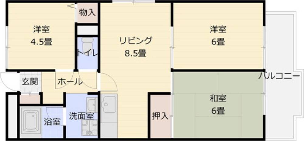 ハイグレード国分 201